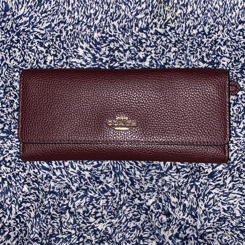 Coach slim wallet